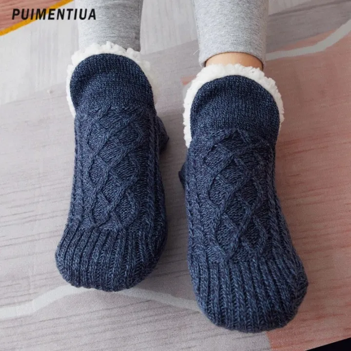 Fluffy%20Thermal%20Men%20Slippers%20Socks%20Winter%20Warm%20Short%20Sock%20Cotton%20Thickened%20Home%20Sleep%20Plush%20Soft%20Non-Slip%20Floor%20Slippers%20Women%20-%20Image%202