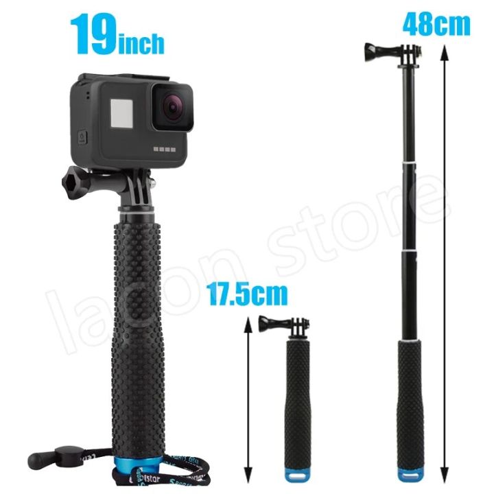 19%20Inch%20Selfie%20Stick%20Diving%20Monopod%20for%20GoPro%20Hero%206%205%207%208%209%2010%20Black%20Tripod%20Session%20Action%20Camera%20Selfie%20Stick%20for%20Go%20Pro%20New%20-%20Image%205
