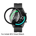 IMILAB W12 Screen Protector 5D Soft Fiber Glass Protective Film for IMILAB W12 Watch. 