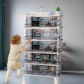 1/32 Vehicle Model Display Case Tabletop Decor Car Garage Display Case Parking Lot Display Case for.