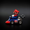 Creative Princess Figure Monkey Model Dragon Toy Mushroom Cartoon Luigi Car Model Toys Super Mario Anime Monkey Dragon Kart Martin pull back car. 