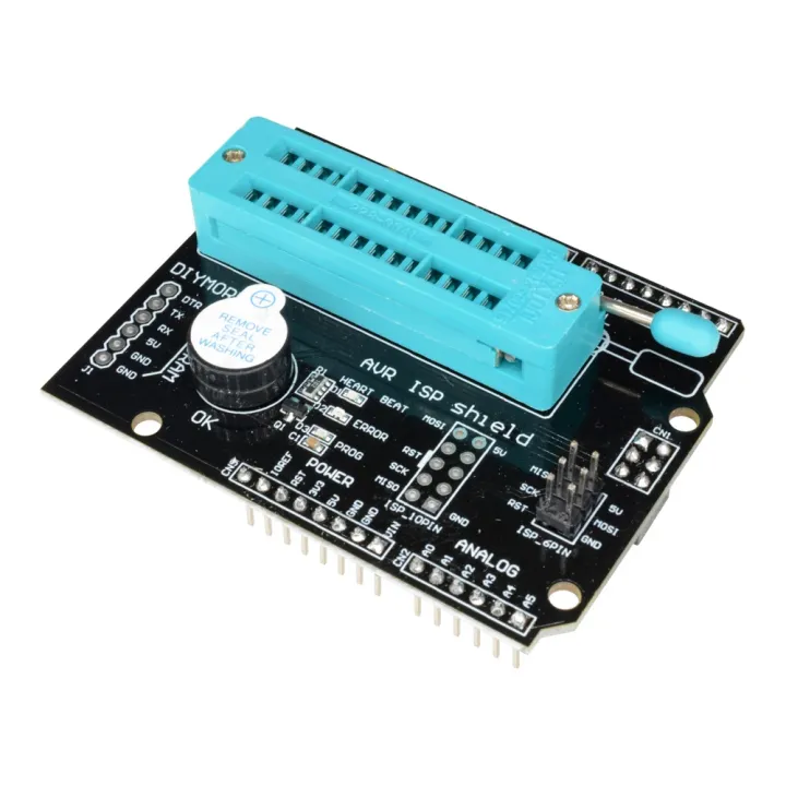 AVR ISP Programmer Expansion Shield Board For Arduino Uno R3 Mega2560 Nano Pro Mini Module Atmega328P Bootloader Burner SPI