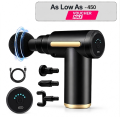 Mini Electric Massage Gun Portable Deep Tissue Massage Gun - Pain Relief USB Rechargeable Body Massager Message Gun Body Muscle Relief Massage Gun Fitness Portable Fascial Gun Deep Tissue Mini Massage Gun Message Gun Electric Message Gun.