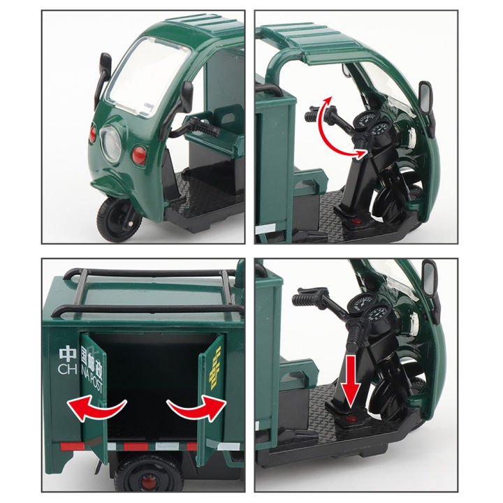 1/32%20Sanitation%20Tricycle%20Simulation%20Alloy%20Children's%20Toy%20Car%20Model%20Sound%20and%20Light%20Warrior%20Boy%20Decoration%20Gifts%20-%20Image%203