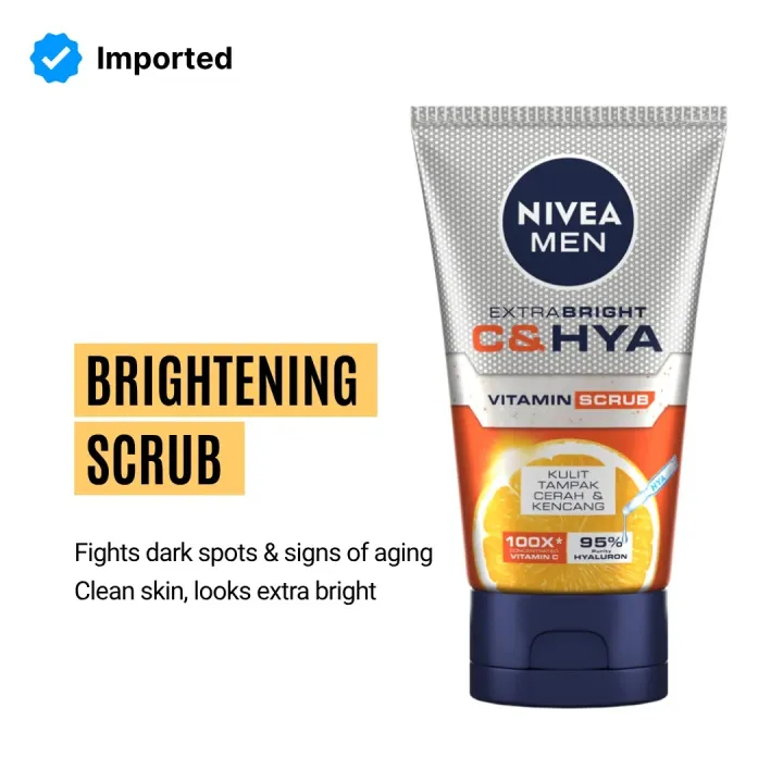 Nivea%20Men%20Extra%20Bright%20C&HYA%20Vitamin%20Face%20Scrub%20100ml%20-%20Image%203