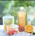 Water Glass / Drinking Water Glass For Everyday Use - 6 Pcs Crystal Clear transparent Beautiful unique design Water /Drinking /Coke / Sorbat/Milk/ Lassi/ premium glass Set. 