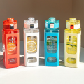 900ml Water Bottle Student Plastic Portable Drinking Cup 700ml Sports Cup for Outdoor Gym Travel School Hydration. 