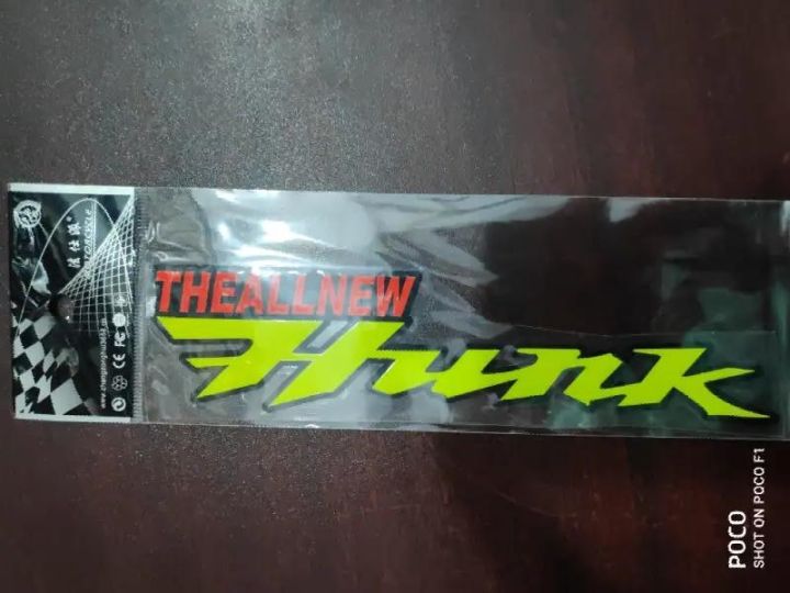 HUNK%20LOGO%20Reflective%20Emblem%20Decal%20Car%20Bike%20Sticker%20Logo%20(5x5%20Inch)%20-%20Image%202