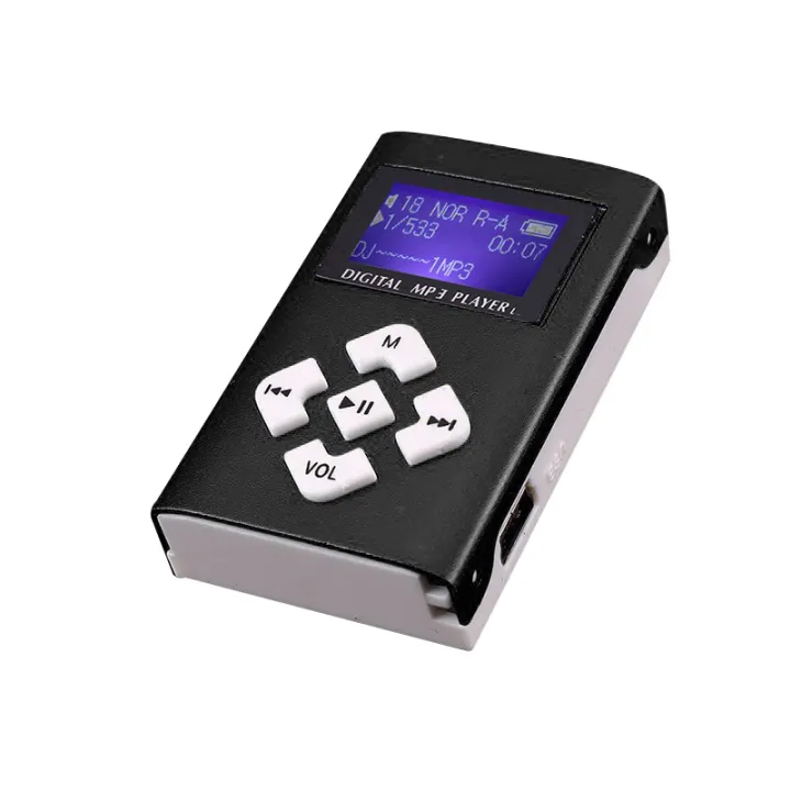 BD50 Mini MP3 Player Support Micro SD TF Card With Display | Daraz.com.bd