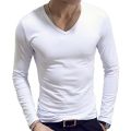 Jodimitty 1PC Fashion Classic Long Sleeve T-Shirt For Men Fitness T Shirts Slim Fit Shirts Designer Solid Tees Tops. 