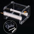 8 Pack Transparent Visible Desktop Multi Washi Masking Tape Dispenser,Tape Cutter,Roll Tape Holder.