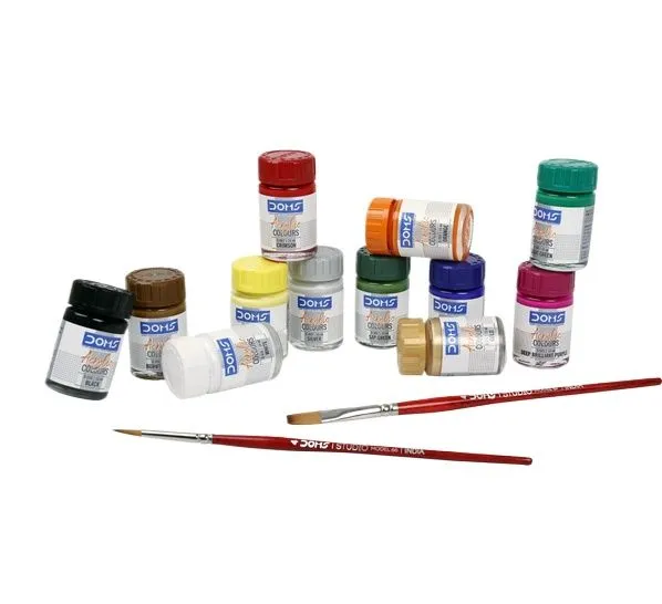 Doms%20Acrylic%20Paints%20Set%20With%20Iron%20Box%2012%20Shades%20x%2015%20ml%20-%20Image%203