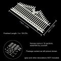 1:100 Detachable Fences Wall HO Scale Building Sand Table Model Train Railway 1M. 