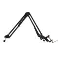 Pro Desktop Microphone Holder Suspension Scissor Arm Microphone Stand Table Mounting Clamp for Samson Blue Yeti Snowball. 