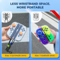NEW Mini Version PC Transparent Storage Box Switch No-Wristband Version Joycon Storage Box Easy to Use. 