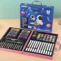 Unicorn Space Kids Art Set – Coloring, Drawing & Painting Crayons Acrylic Color Gift Set – 88 Pcs.