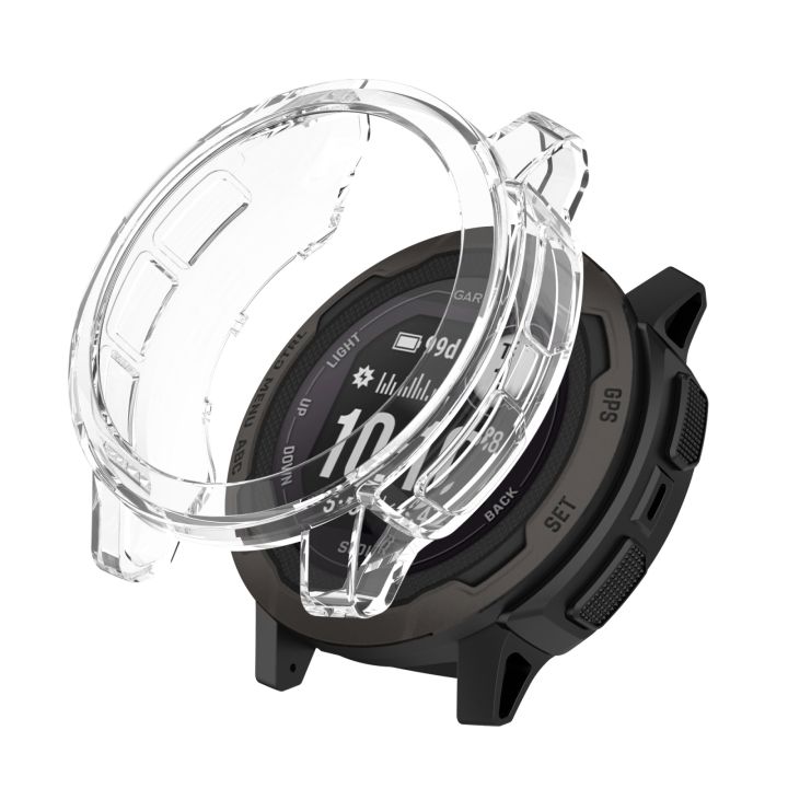 (New)%20For%20Garmin%20Instinct%202S%20Half%20Coverage%20Hollowed%20TPU%20Watch%20Case%20-%20Image%203