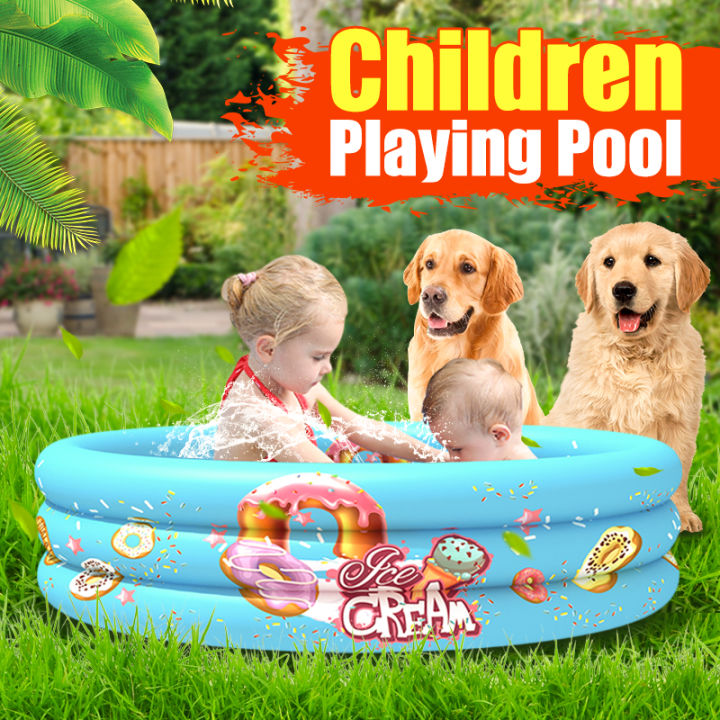 Practical%2090/110cm%203%20Layers%20PVC%20Swimming%20Pool%20Childen%20Inflatable%20Bathtub%20Summer%20Kids%20Beach%20Big%20Swimming%20Water%20Bubble%20Pool%20Toy%20for%20Kids%20Adults%20-%20Image%202