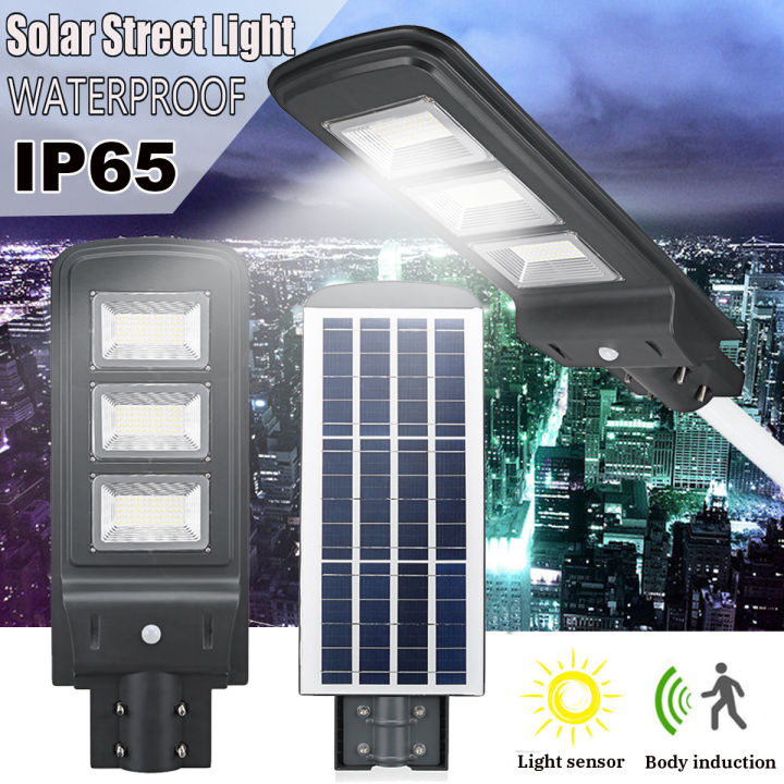 Decoration Life 60W Outdoor Solar PIR Motion Sensor Lights Solar Security Lights LED Dual Head Spotlight Adjustable Waterproof Solar Wall Lights For Street Yard Garden Driveway Carports Door