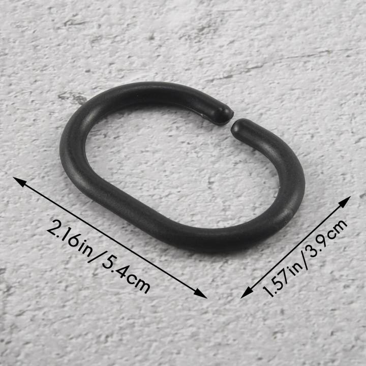24%20PCS%20Shower%20Curtain%20Rings%20Plastic%20Shower%20Curtain%20Hooks%20for%20Bathroom%20Shower%20Rod%20-%20Image%205
