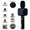 YS- 69 Rechargable Wireless Bluetooth Handheld Microphone KTV Karaoke System- Multicolor. 