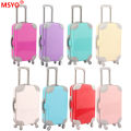 18 inch american doll transparent suitcase americangirl doll trolley case travel. 