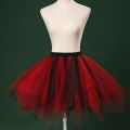 Women's New Carnival Costume Tulle Skirt Rockabilly Underskirt Short Shaggy Skirt Ball Gown Ballet Dance Dress Evening Dress.