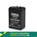Opt for Dependable Power with the Sunnca Sealed Lead-Acid Battery: Rechargeable and Reliable, Vari 6v.4.5Ah, Ensuring Uninterrupted Performance. 