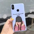 For Xiaomi Mi A2 lite Case Xiaomi MiA2 Lite Back Cover 5.84 TPU Matte Fashion Phone Case For Xiomi Mi A 2 lite Funda Redmi6 Pro. 