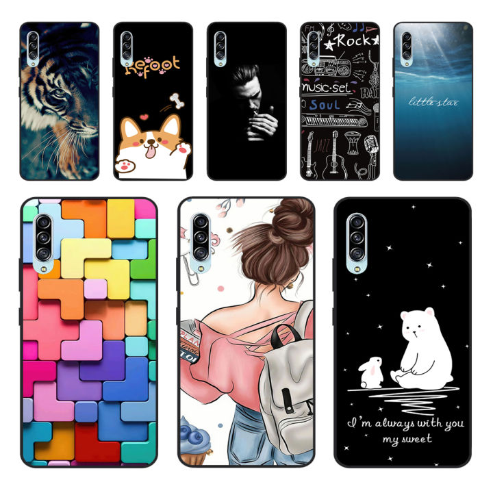For Samsung A90 5G Case Silicon Back Cover Phone Case For Samsung Galaxy A90 5G Cases for Galaxy A 90 -A908N Soft bumper Funda