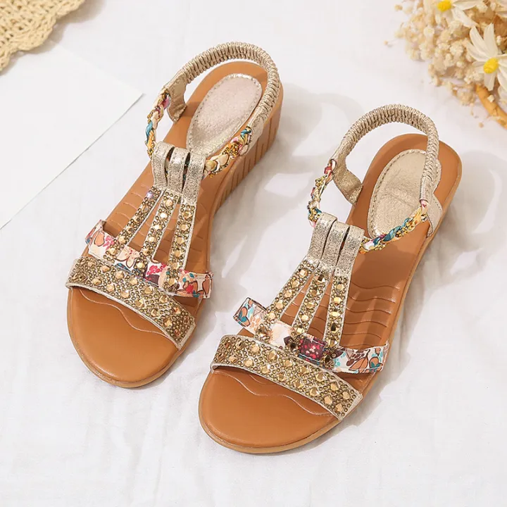Cross-Border%20plus%20Size43Sandals%20Fairy%20Style2023Summer%20New%20Korean%20Style%20Wedge%20Student%20Fashion%20Seaside%20Beach%20Shoes%20Women%20-%20Image%207