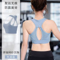 Butterfly Beauty Back Exercise Underwear Women's Running Shockproof Push-up Workout Vest European and American Sexy High-Strength Yoga Bra. 