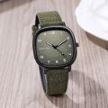 Vintage Square Dial Leather Belt Wristwatch Brand Quartz Watch Youth Student Watch Casual Fashion Men Women Gift Clock Wholesale.