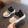 Baby Sneakers 2023 Fashion Children Flat Shoes Infant Kids Baby Girls Boys Solid Stretch Mesh Sport Running Sneakers Shoes. 