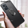 Casinglee For Realme GT2 Case Soft matte full Protector Shockproof Car Magnetic Holder Ring Phone Cover Realme GT2 Phone cases For girls and Boys.