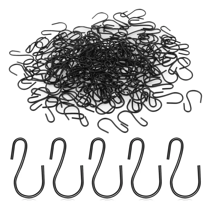 120Pcs%20S-Shaped%20Hook%20Small%20S-Shaped%20Hook%20Metal%20for%20MINI%20Decorative%20Hook%20for%20Crafts%20(Black)%20-%20Image%202