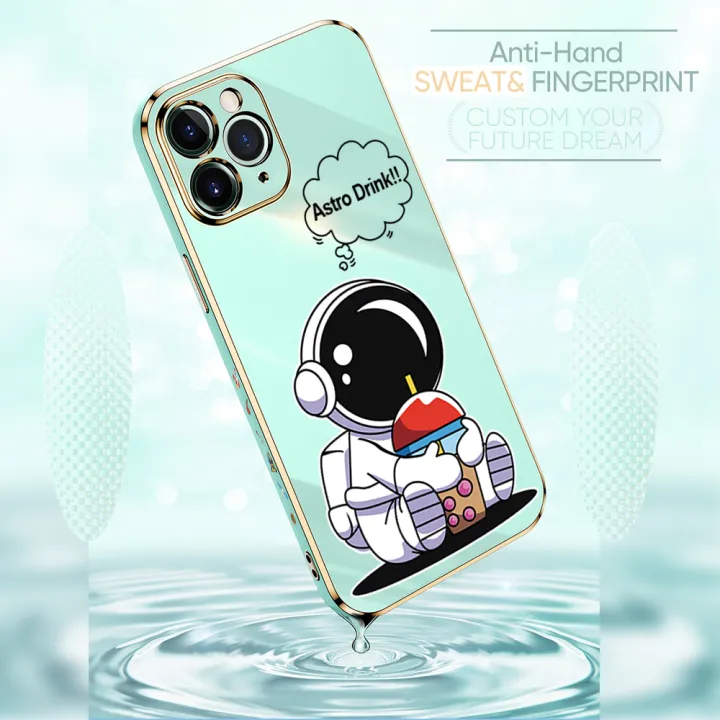 Hontinga%20for%20Realme%20C15%20Back%20Cover%20+%20Free%20Lanyard%20Luxury%206D%20Plating%20Cartoon%20Happy%20Astronaut%20Side%20Pattern%20Case%20Soft%20Silicone%20Square%20Mobile%20Cover%20-%20Image%207