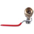 2X Male to Female M/F Thread 1/2 inch Full Port Brass Water Ball Valve. 