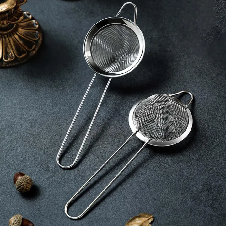 bhuuno%20Metal%20Bar%20Conical%20Sieve%20Fine%20Mesh%20Strainer%20Tea%20Strainer%20Rustproof%2020cm%20Long%20Handle%20Small%20Filter%20Sieve%20Stainless%20Steel%20Small%20Sifter%20for%20Flour%20-%20Image%206