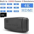 Portable 4K TV Video Retro Game Console 2.4G Wireless Controller Family Game Stick Built-in 10000+ Classic Games. 