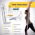 MKAS Fitness Long Resistance Bands Workout Fabric Set Exercise Elastic Booty Bands For Pull Up Woman Assist 3-Piece Leg. 
