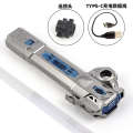 Laser flash stick, luminous combat swing, sword, 2-in-1 children's colorful props, light sword telescopic toy. 