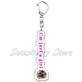 Popular Funny Meme I Am Just A Girl Sad Hamster Key Chain Keychains Ring for Accessories Bag Pendant Keyring Jewelry Fans Gifts.