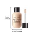 12ml Matte Foundation Cream - Long-Lasting Face Concealer with Dark Circle Correction, Liquid Texture for Seamless Coverage, Cosmetic Essential for Flawless Skin. 