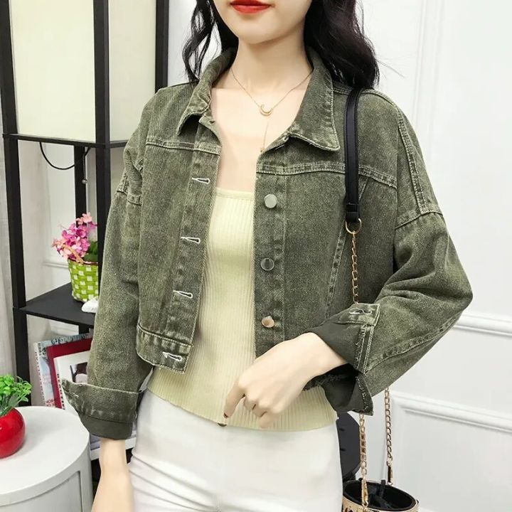 Korean%20Cropped%20Denim%20Jacket%20Women%202021%20Spring%20Autumn%20Casual%20Loose%20High%20Waist%20Jean%20Jacket%20Street%20Long%20Sleeve%20Short%20Outerwear%20Tops%20-%20Image%207