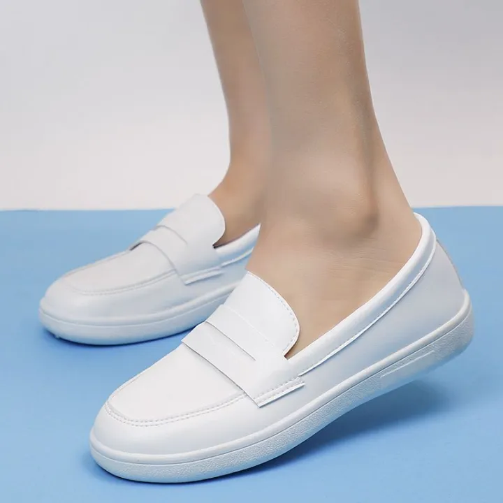 Nurse%20Shoes%20Women's%20Soft%20Bottom%20Breathable%20Not%20Tired%20Feet%20Deodorant%20and%20Non-Slip%20White%20Shoes%20Summer%20Flat%20Bottom%20Comfort%20Medical%20Care%20Shoes%20for%20Work%20-%20Image%206