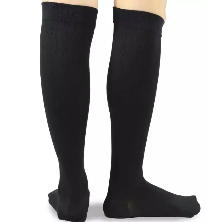 Cotton%20Women's%20Satin%20Sheer%20Knee%20socks%20for%20women%20Highs%20-%20BLACK%20Color%20Stockings%20-%20Image%203