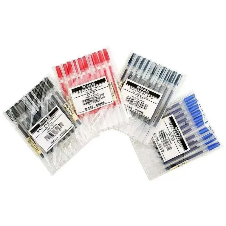 1/3Pcs/Set%20Kawaii%20MUJIs%20Gel%20Pen%20Black/Red/Blue%200.38mm%200.5mm%20Ink%20Japan%20Color%20Pen%20Office%20School%20Ballpoint%20Pen%20Japanese%20Stationery%20-%20Image%206