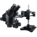 4K 2K HDMI USB Digital Microscope Camera 3.5X-90X Double Boom Zoom Simul Focal Trinocular Stereo Microscope Phone Repair Tools.