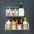 Hanging Kitchen Baskets Bathroom Wall Organizer for Cabinet Kitchen Closet. 